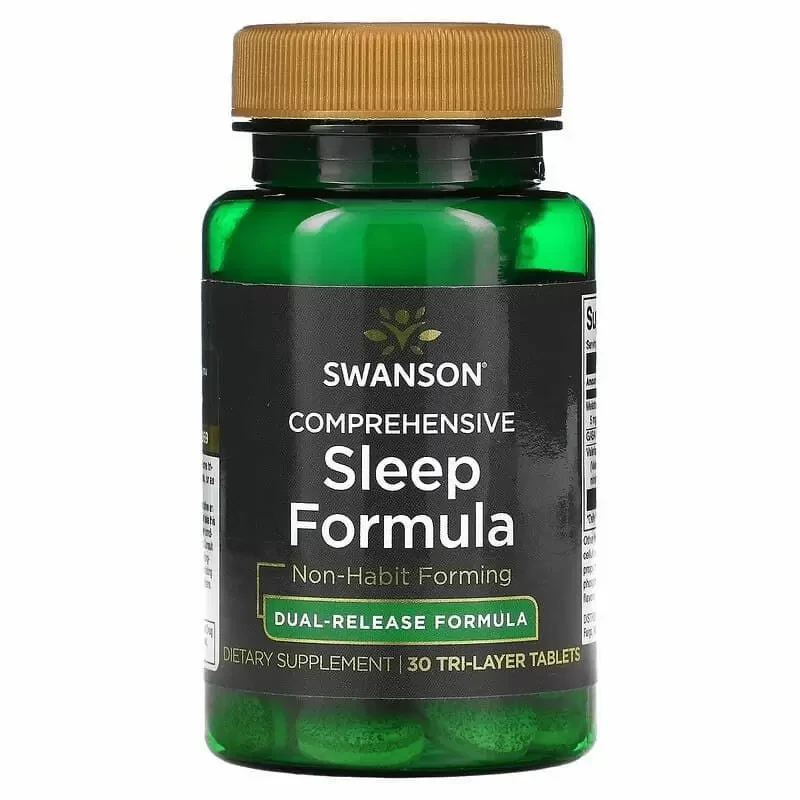 (уцінка термін по 6.24) Комплекс для сну Swanson Comprehensive Sleep Formula 30 таб.
