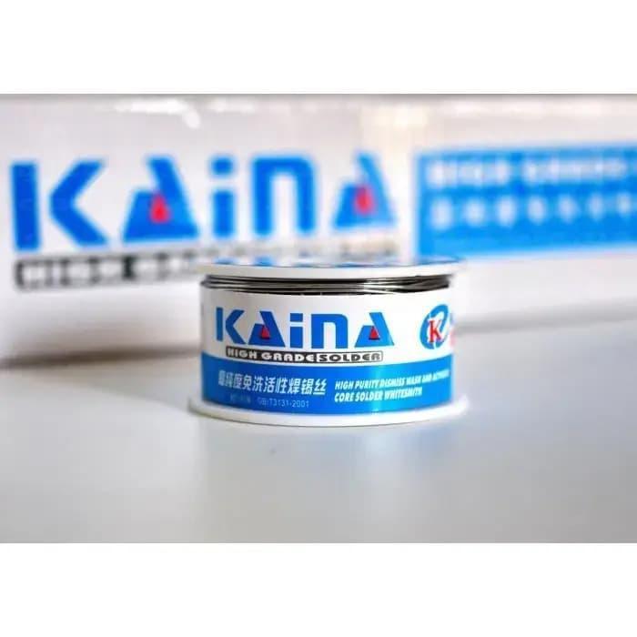 Припій KAINA CF-10 Sn60Pb40 з безвідмивним флюсом 2% діам. 0.6 мм 100 г