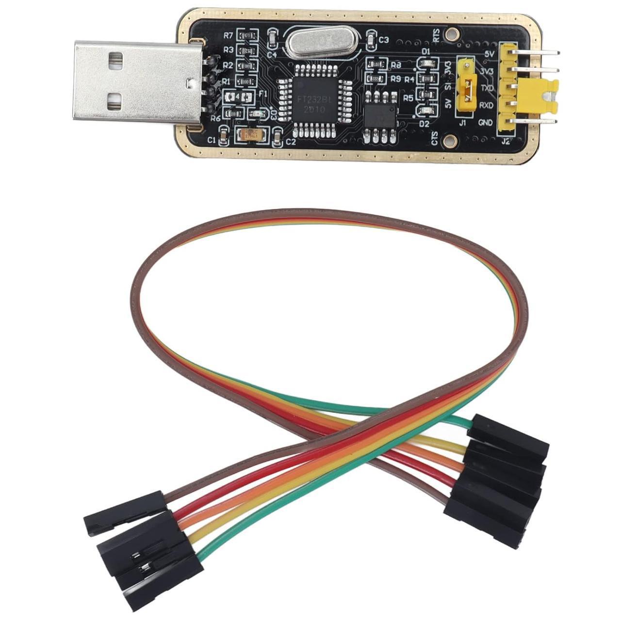 Модуль FT232, оновлення FT232BL/RL USB-адаптер для TTL, USB-TTL з кабелем
