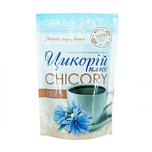 Напій розчинний ТМ Верховинка "Цикорій плюс 100%" 100г