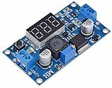 Перетворювач напруги знижувальний DC — DC на LM 2596S з дисплеєм, фото 3