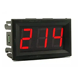 Вольтметр цифровий AC 70-500V DSN-DVM-568AC вбудований (змінний струм) КРАСНИЙ, фото 2