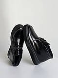 Лакові жіночі черевики, фото 5