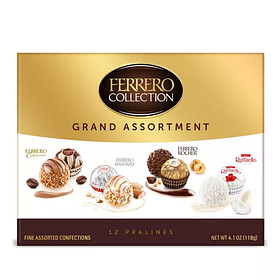 Коробка Цукерки Ferrero Collection Grand Assortment 12s 118g