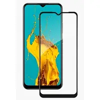 Защитное стекло Релми С25Y на весь экран / Защитное стекло для Realme C25Y (полная поклейка на экран)