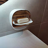 Мильниця настінна з кришкою Hayan, фото 4