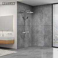 Душевая система DUSEL BRONX Thermostatic Chrome (231307000)