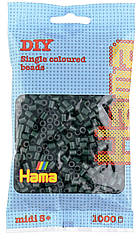 Термомозаїка Hama  темно-зелені намистин 1000шт 5мм (HM-207-28)