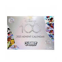 Адвент-календарь с фигурками Ooshies 100 Disney (24 фигурки) Дисней advent calendar 2023