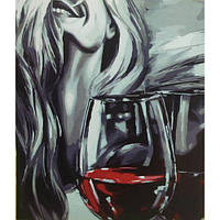 Картина по номерам "Бокал красного вина" [tsi180874-TSI]