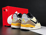 Чоловічі кросівки Nike Jordan Legacy 312 Low молодіжні шкіряні бежеві, фото 6