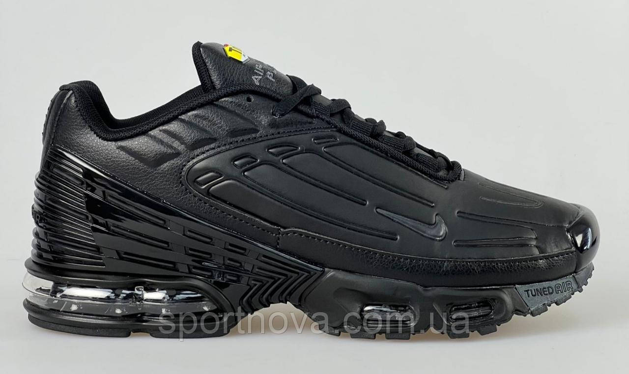Чоловічі кросівки Nike Monarch Air термо шкіряні чорні р 42