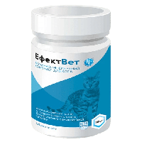 Добавка ЕФЕКТВЕТ для кастрованих котів та стерилізованих кішок 100 таблеток