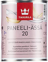 Лак Paneeli Assa 20 Tikkurila для деревянных панелей п/мат Панели Ясся 2,7л