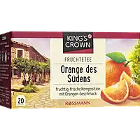 Чай фруктовый зі смаком апельсина KING'S CROWN