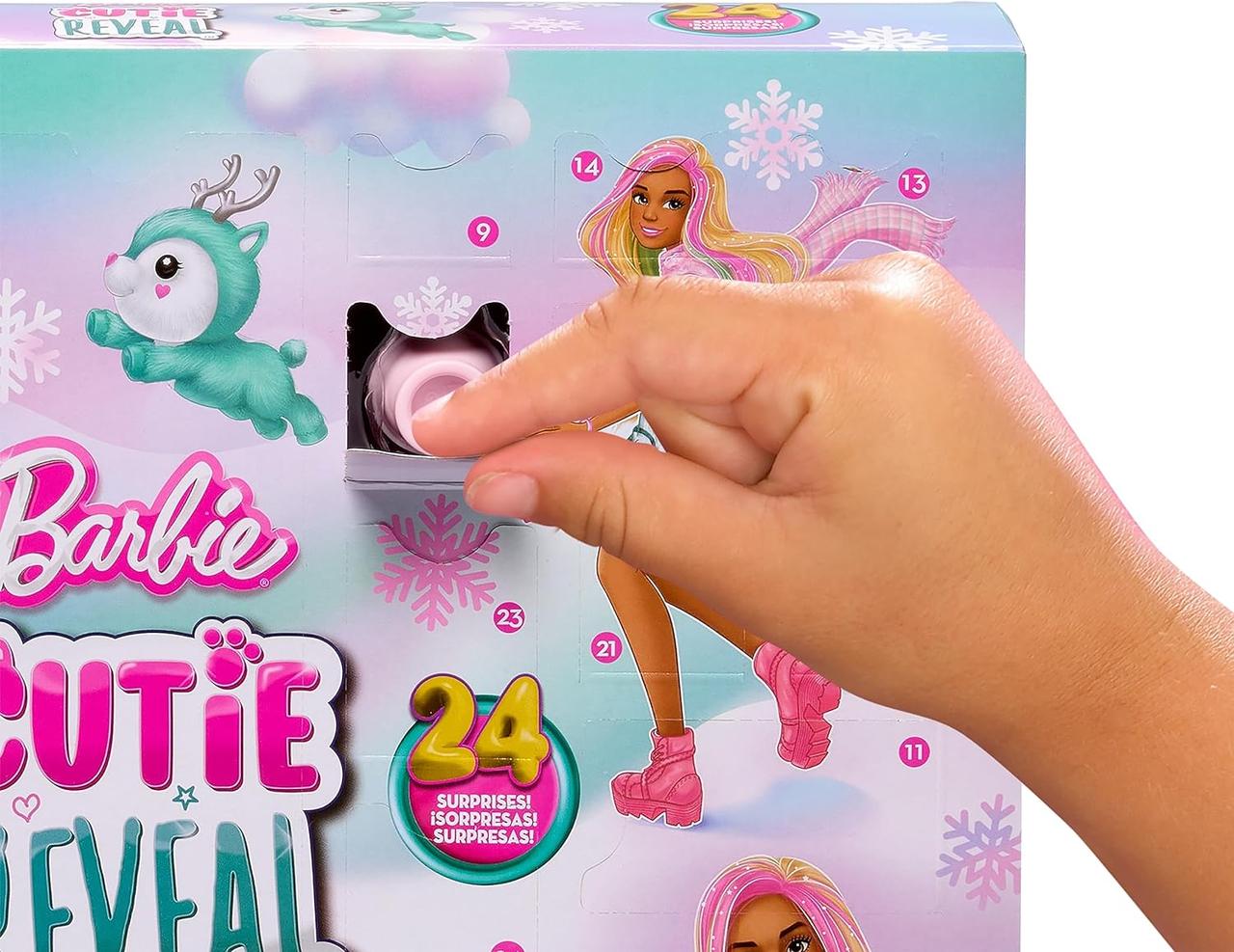Адвент-календарь Barbie Cutie Reveal Barbie Cutie Reveal Advent Calendar HJX76 - фото 3 - id-p2056065786