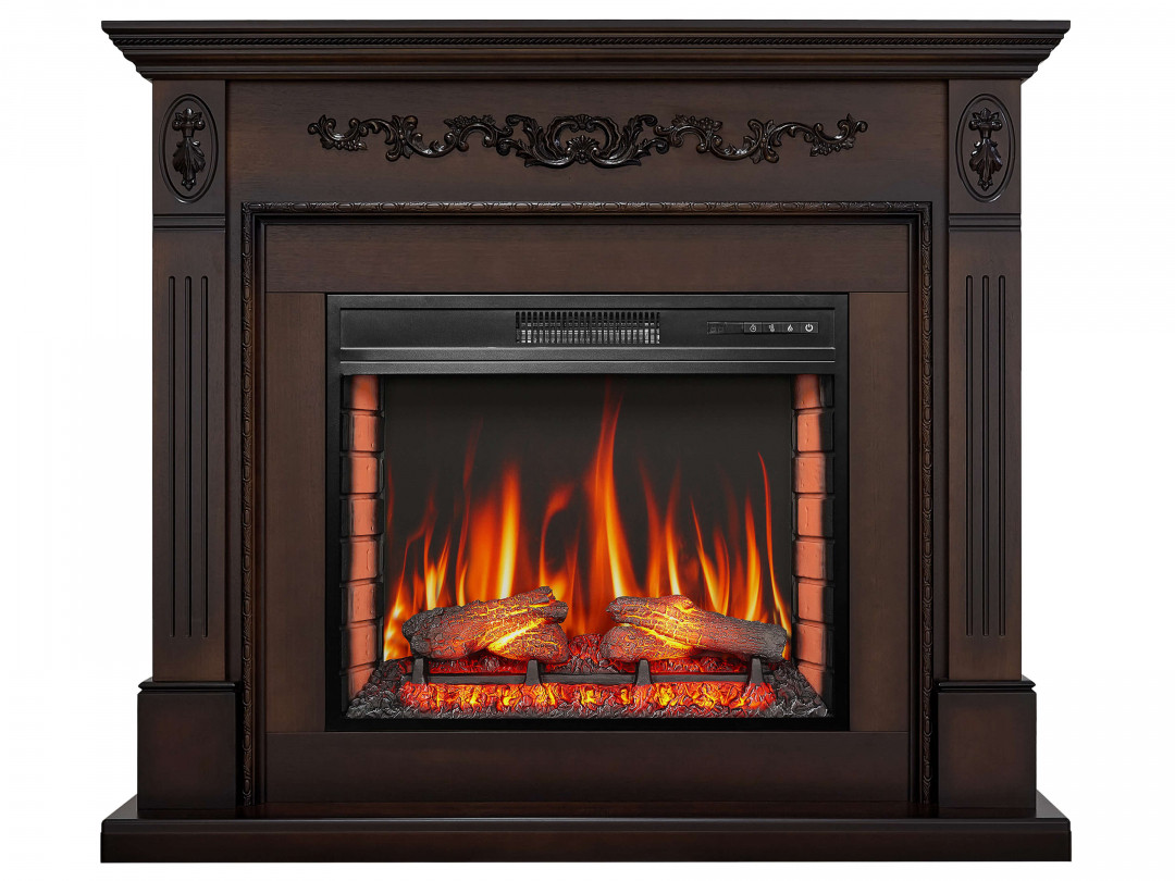 ArtiFlame Neoclassic AF28S Камінокомплект  горіх (117.9 х 95.8 х 34.5 см) зі звуком