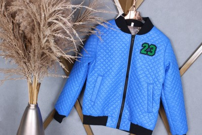 Куртка Бомбер Хлопчикова Демісезонна Стеганна р.Підліток 11-13 років (146-158 см)Amodeski - Це Мода та Стиль