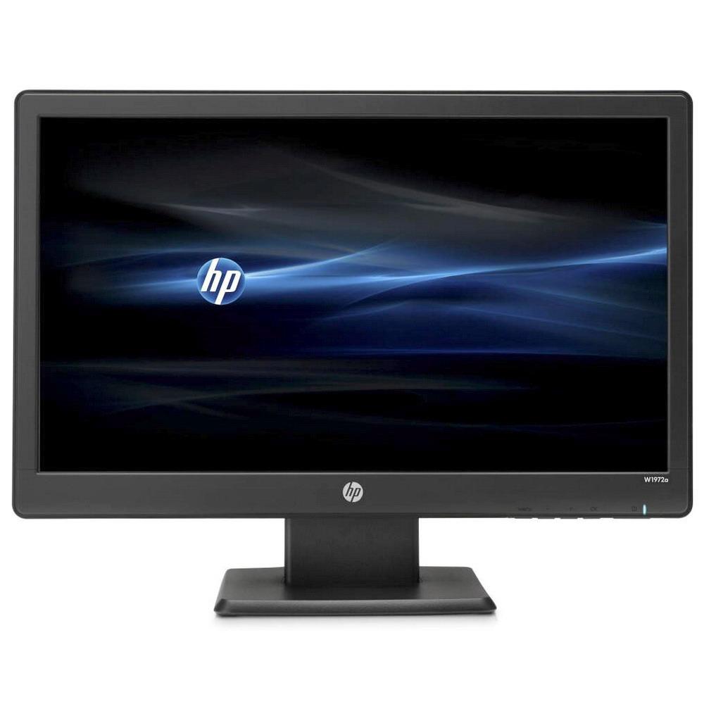 Монітор 19" 1366*768 TN HP W1972A LED VGA DVI чорний бв A Гар.12міс!