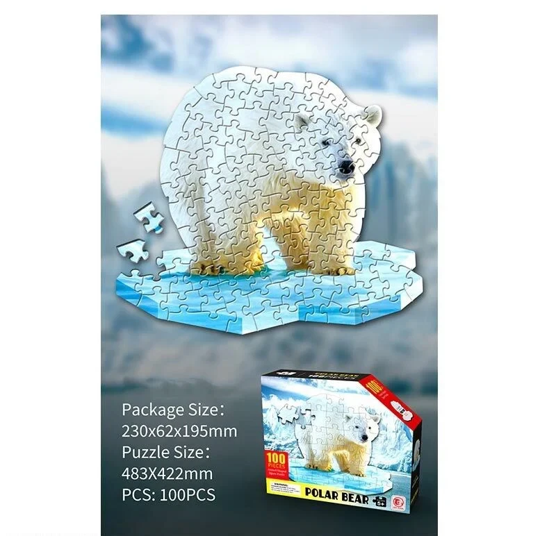 Пазли 88655 Полярний ведмідь на 100 елементів, фото 1