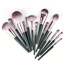 Набір пензлів для макіяжу (комплект/14 шт.)