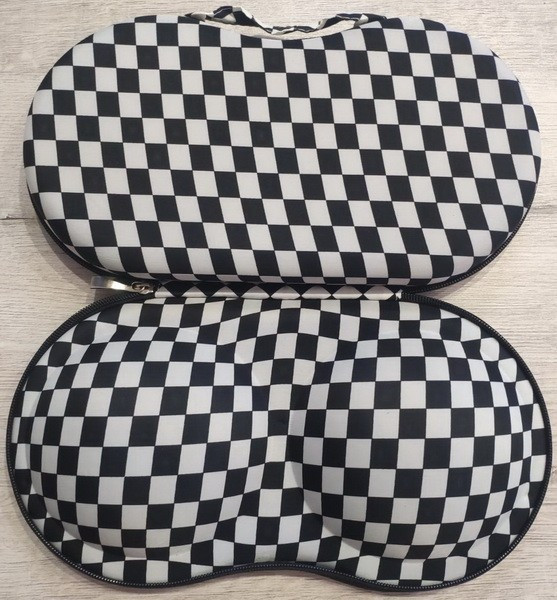 Органайзер - сумочка для білизни (з сіточкою) Квадратики, Чохол для нижньої білизни