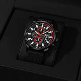 Набір подарункові кварцові годинник браслет кулон скорпіон, фото 5