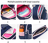 Шкільний рюкзак ортопедичний з пеналом для дівчинки першокласниці 1 2 3 клас 7-8-9 років, портфель ранець в школу, фото 8