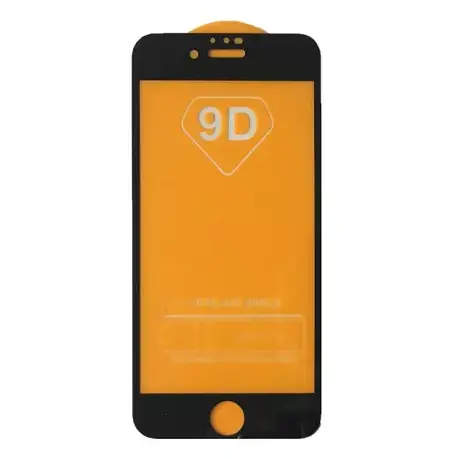 Захисне скло 9D для iPhone 7 / 8 / SE 2020 Black, фото 1