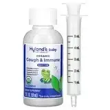 Hyland's Naturals, Baby Organic Cough & Immune, для приема внутрь, для детей от 12 месяцев, 59 мл (2 жидк.