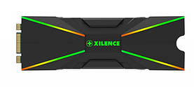 Кулер для SSD (жорсткий диск), універсальний, з RGB Xilence M2SSD.B.ARGB (XC401) — MegaLavka