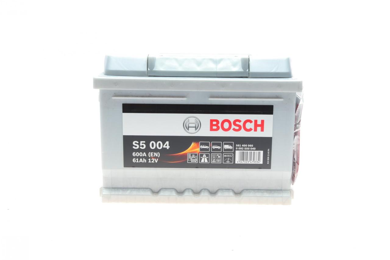 Акумулятор Bosch 61Ah 600A (0) R+