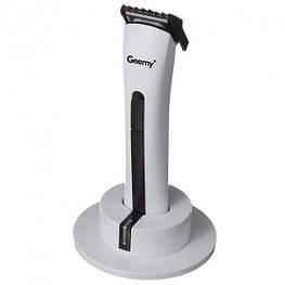 Машинка для стрижки з підставкою Geemy GM-725 White (5437)