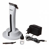 Машинка для стрижки з підставкою Geemy GM-725 White (5437), фото 2