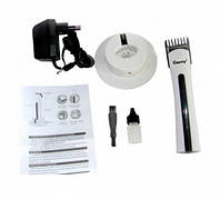 Машинка для стрижки з підставкою Geemy GM-725 White (5437), фото 8