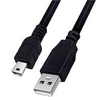 Кабель USB Type A to Mini 2m Цвет Черный