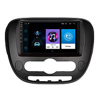 Штатная магнитола Lesko для Kia Soul II 2013-2016 экран 9" 1/16Gb Wi-Fi GPS Base