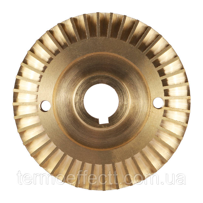Робоче колесо для насосів серії QB60 impeller (матеріал - латунь) (GF1177) - фото 1 - id-p2056147567