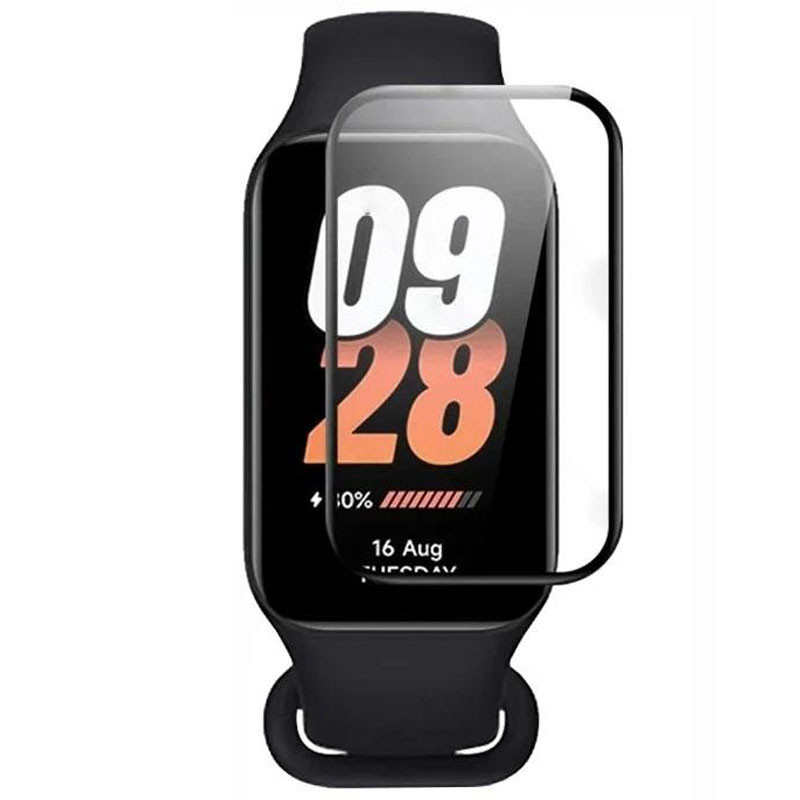Полімерна плівка 3D (full glue) (тех.пак) для Xiaomi Mi Band 8 Active