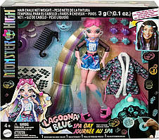 Лялька Монстер Хай Лагуна Блю Monster High Lagoona Blue Spa Day Set Ігровий набір HKY69 Mattel Оригінал