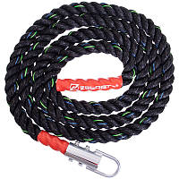 Спортивний канат для лазня 4.5 м х 3.8 см з кріпленням Zelart FI-2626