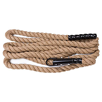 Сизалевий канат для лазанья 6 м х 3.8 см з карабіном 2347-638