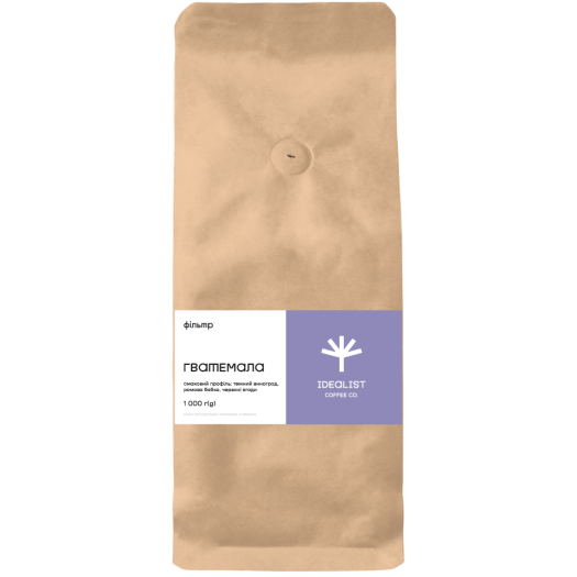 Кава в зернах Idealist Coffee Co Гватемала filter 1 кг