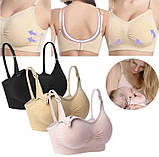 Бюстгальтер топ без кісточки для вагітних та годуючих мам розмір M Mothercare Чорний, фото 6