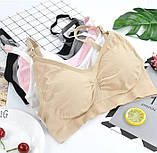 Бюстгальтер топ без кісточки для вагітних та годуючих мам розмір M Mothercare Чорний, фото 5