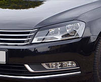 Вії (бровки) VW Passat B7 під покраску ABS-пластик (європейка)