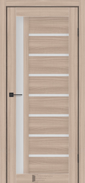 Двері міжкімнатні КФД/ KFD Arkadia Шимо Міранті (зі склом сатин), фото 1