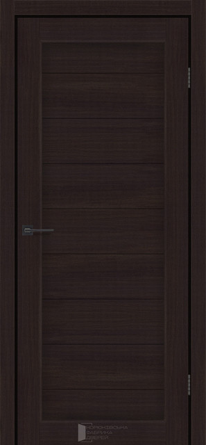 Двері міжкімнатні КФД/ KFD Avangard Альба венге ПВХ (глухі), фото 1