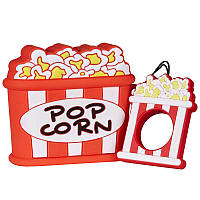 Силіконовий футляр Food для навушників AirPods 3 + кільце Поп-корн