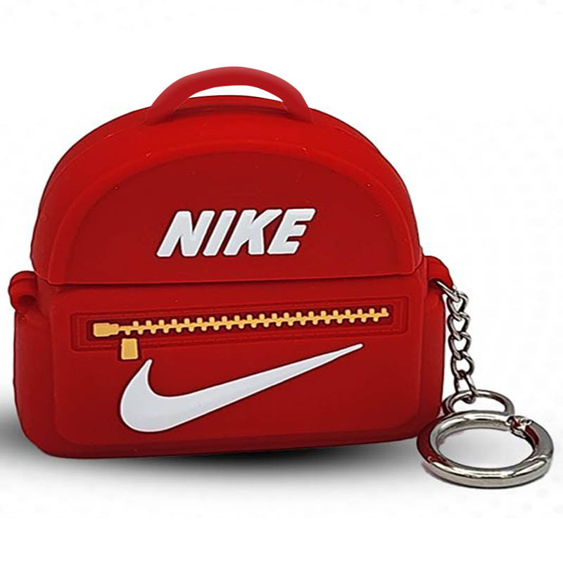 Red and best sale black nike bag